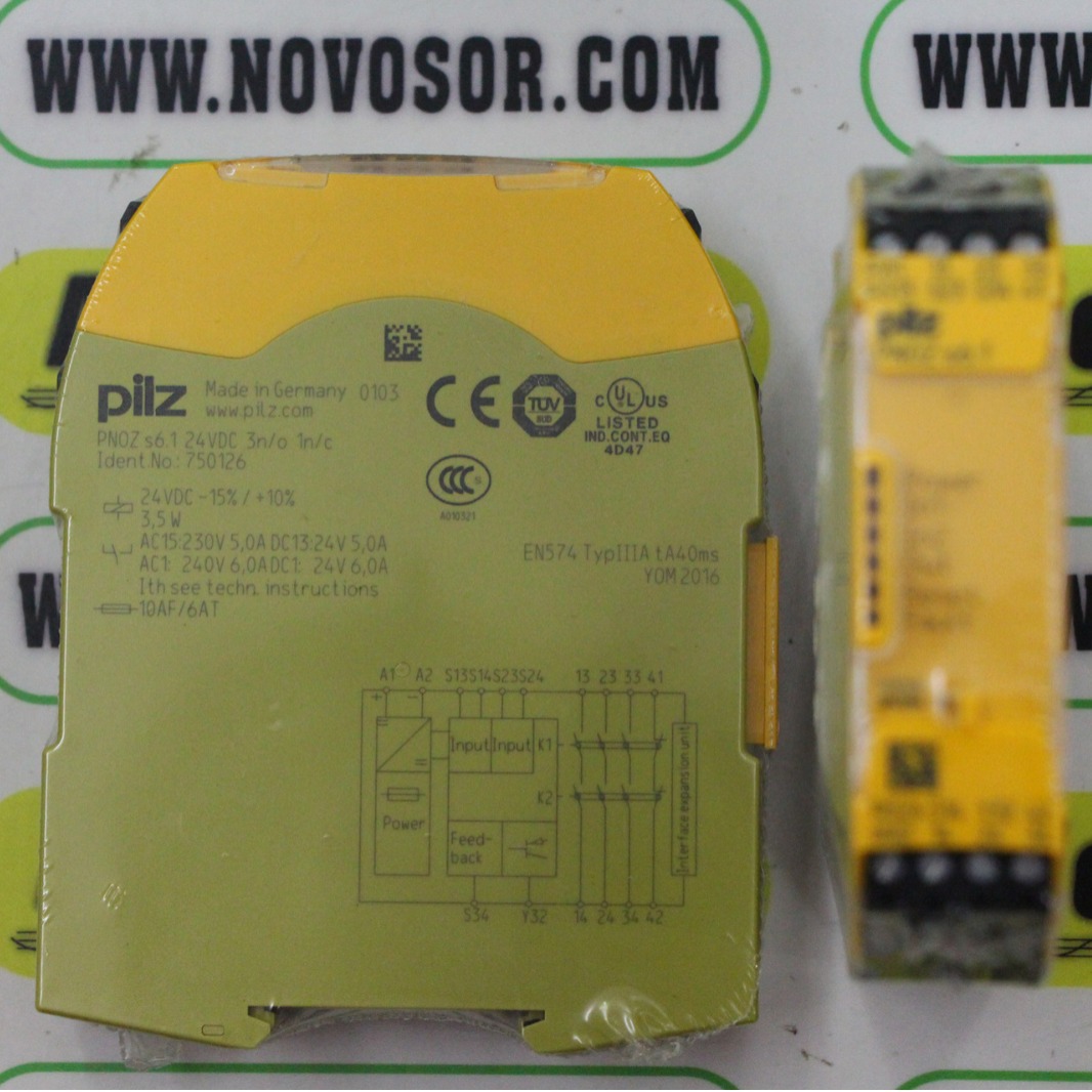 PILZ继电器PNOZ S6.1 750126咨询后下单
