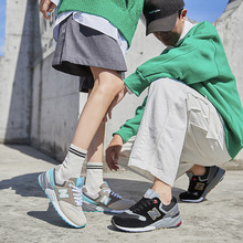 哇噢厚底运动鞋莆田批发休闲透气跑步鞋夏季NB999软底耐磨百跑鞋