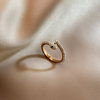 Design fashionable brand ring, accessory, European style, light luxury style, internet celebrity