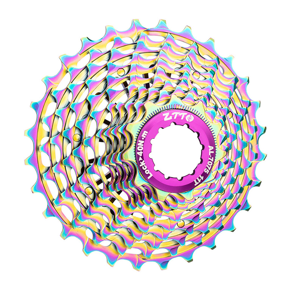 Volante de bicicleta de carretera ZTTO CNC11 velocidad 28-36T bicicleta de carretera ligera volante integrado
