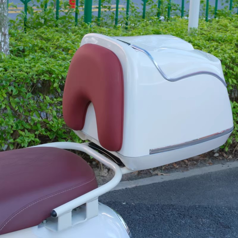Suitable for Honda Nw F125 Motorcycle Tail Box, Retro Trunk, Scooter Cargo Box, Helmet Box Modification Accessories