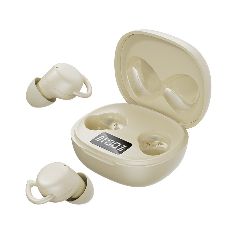 Auriculares Bluetooth inalámbricos para dormir, reducción de ruido en la oreja, pantalla digital deportiva, toque de modelo privado, nuevo Shenzhen Digital Huaqiangbei