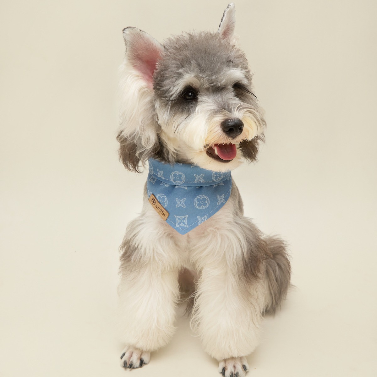 Toalla de saliva para mascotas, bufanda fina de verano, babero para cachorros, Teddy Bichon, accesorios Corgi, marca de moda, bufanda triangular para perros grandes