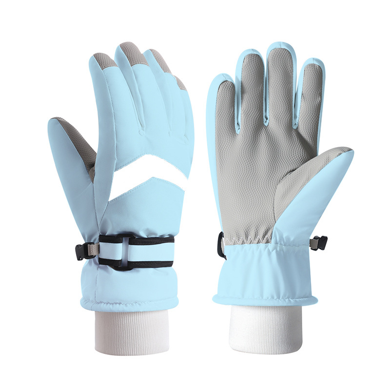 Gants unisexes en polaire chaude pour ski, cyclisme, hiver, gants à écran tactile pour hommes_voghion.com