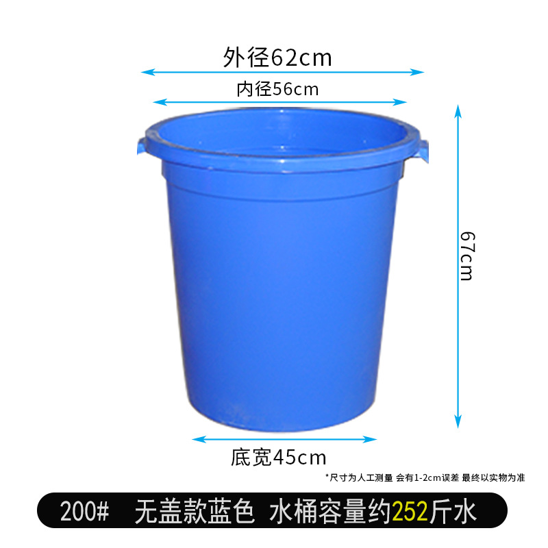 200#Uncovered blue (approximately 126kg water)