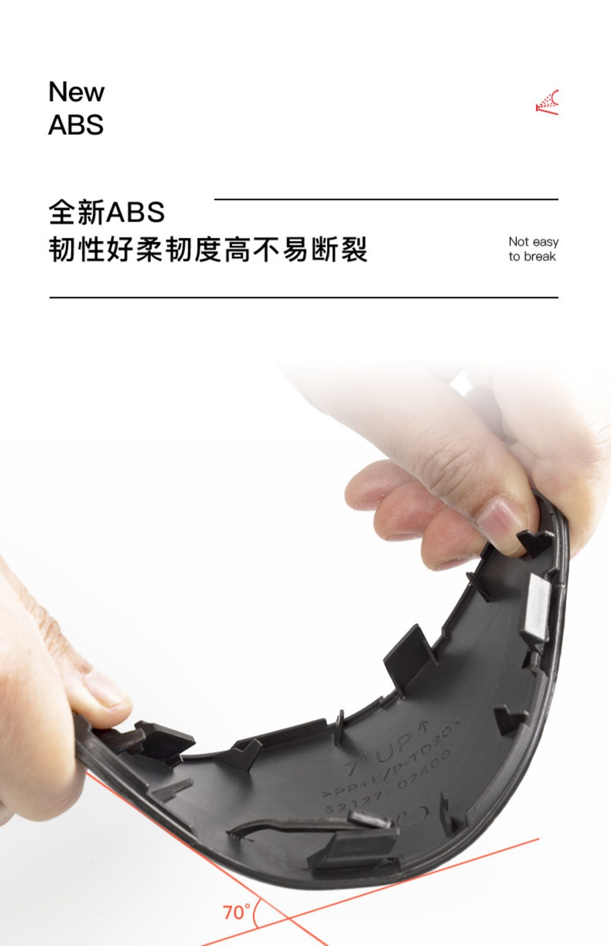 Suitable for 2019-2023 Ford Focus rearview mirror housing, reversing mirror frame, bottom shell, reflective lens, turn signal light