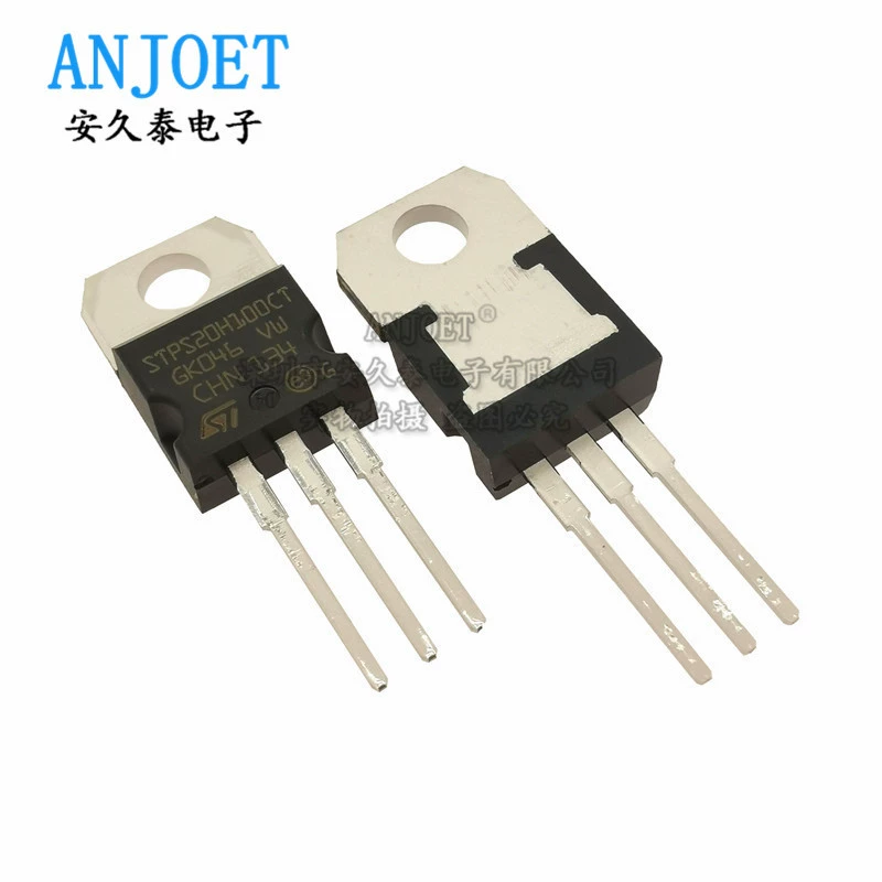 Новый оригинальный диод Шоттки STPS20H100CT прямого монтажа 20A100V To-220 20100
