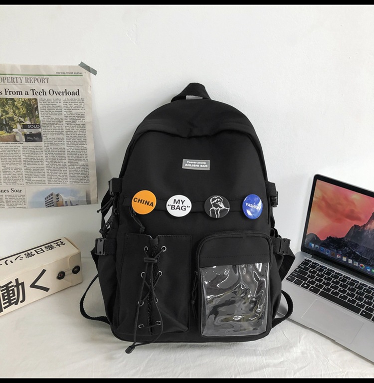 Schoolbag Large-capacity Schoolbag Travel Light Multifunctional Trend Portable display picture 18