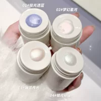 SHAQINUO Galaxy Star Diamond Highlighting Liquid Перламутровый тонкий блестящий кристалл Носовой мост Лицо Ключица взрывается и нежна