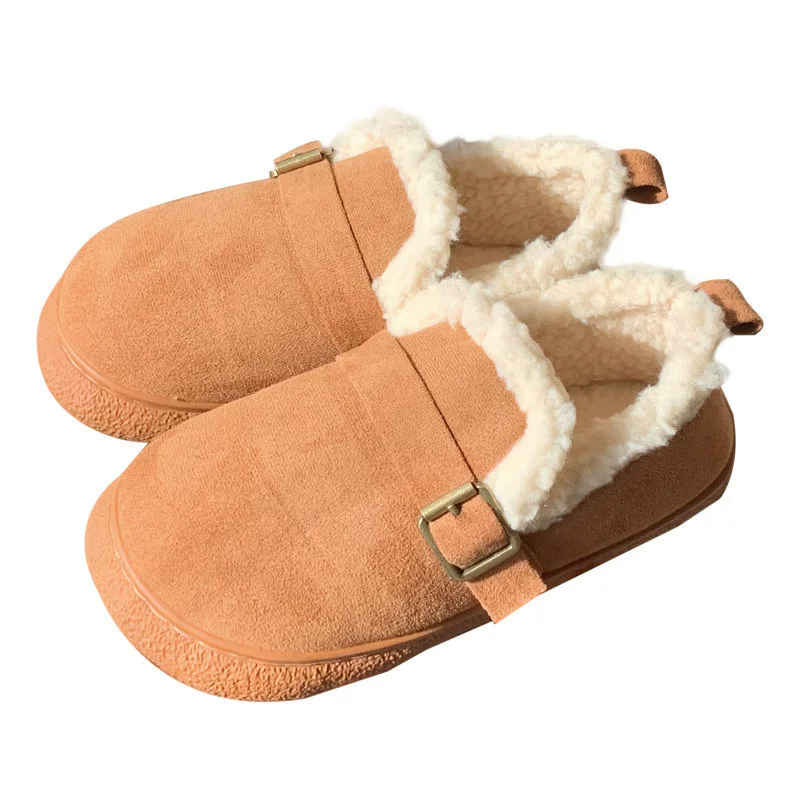 Демисезонная утепляющая обувь для дома, корейские стиль slippers, корейский стиль