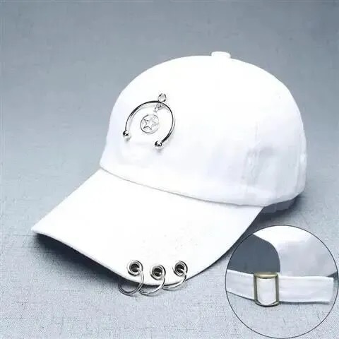 [반 링 다섯개 별] 흰색