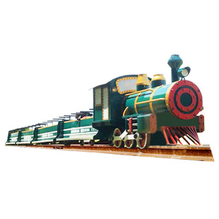 New net red rice field mini-track train scenic spot flower sea simulation smoke rail train source manufacturer