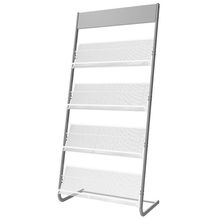 杂志架子铁艺报多层收纳落地报纸报刊架宣传单面展示架宣传