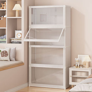 Simple Dustproof Wardrobe Home Rental House Storage Cabinet Multi-layer Bedroom Assembly Rental Room Storage Wardrobe