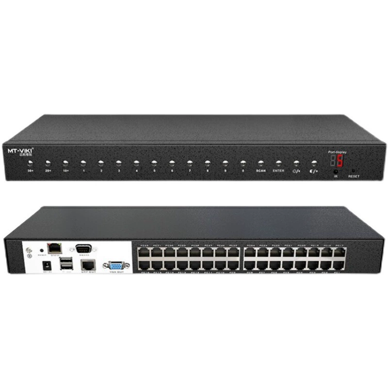 Мaito Weiju MT-9132MS-IP цифровой сетевой порт KVM-переключатель шарра 32-канальный удаленный IP-контроль стойка