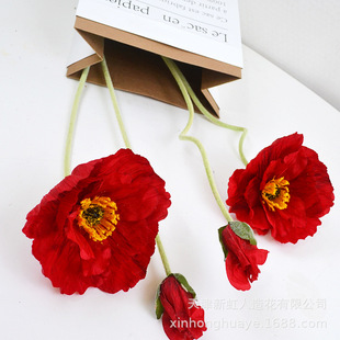 Oil painting emissive simulation Icelanda large Jumei wedding shooting props flower art wedding road widget window ornaments