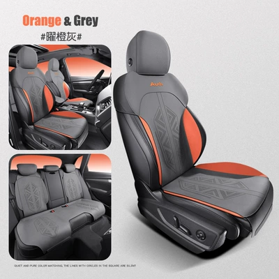 Modelə uyğun (Original) oturacaq örtükləri – Cover - zfl-yao-orange-gray-standard-edition-111
