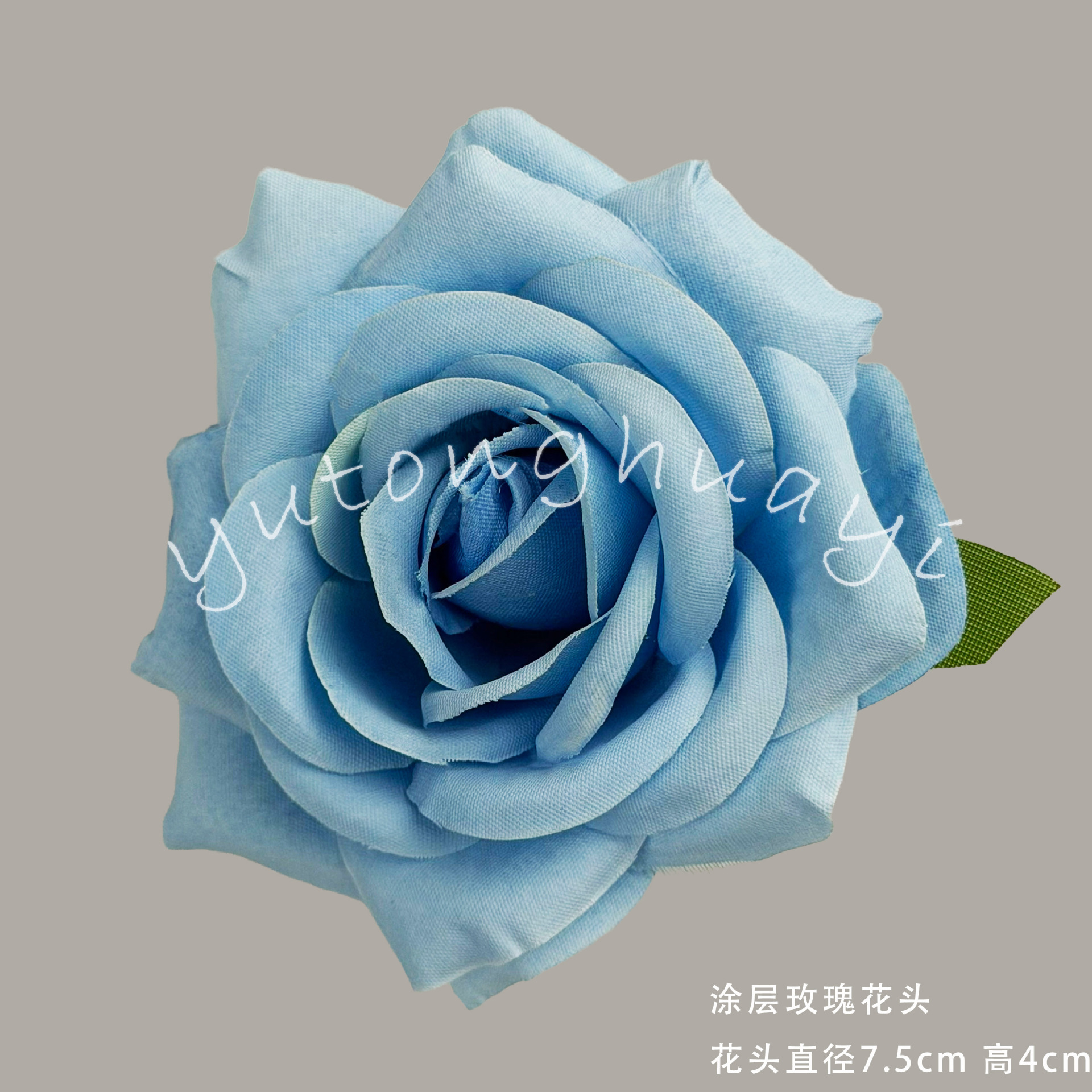 Coated Rose Flowers - Blue