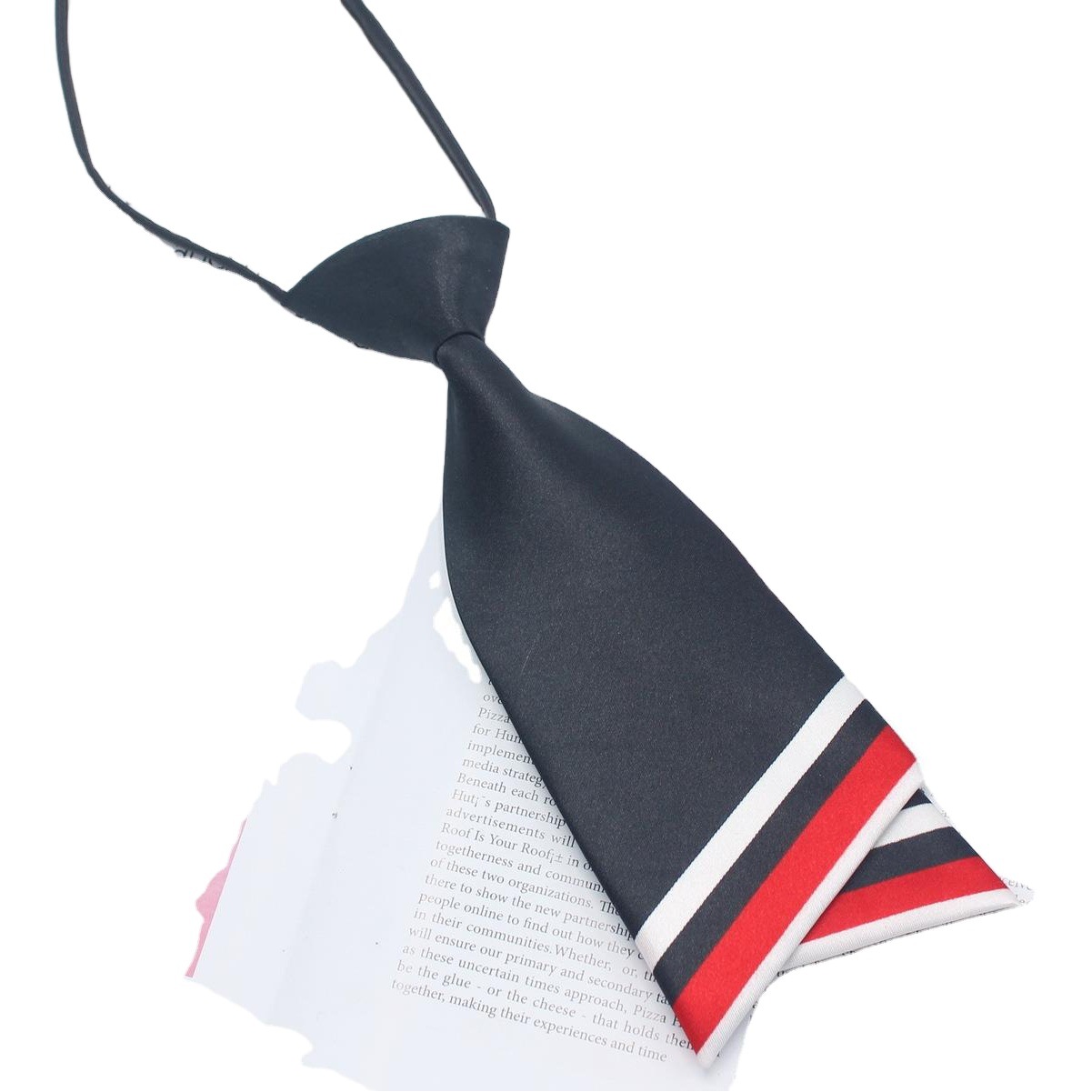 Pajarita de doble cuchillo de estilo coreano para mujer, arco de doble capa a juego con el color de la cara de seda, pajarita uniforme JK de estilo universitario al por mayor de fábrica