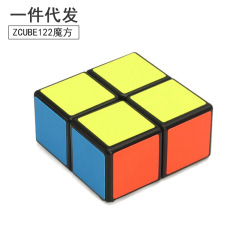 Zcube一階ルービックキューブ透明夜光滑らか単層122入門幼稚園知育玩具減圧ルービックキューブ