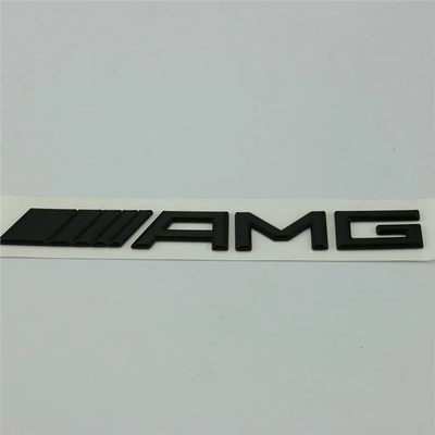 Mercedes-Benz W204, used for modifying the rear: Car logo - standard-amg