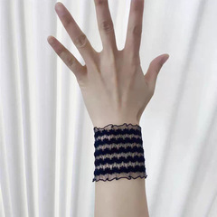 Women's Fashion Summer Scar Covering Mesh Wristband Thin Gadget Short Summer Simple Scar Decorative