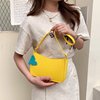 Fashionable travel bag, shoulder bag, brand one-shoulder bag, handheld underarm bag, 2022, Korean style