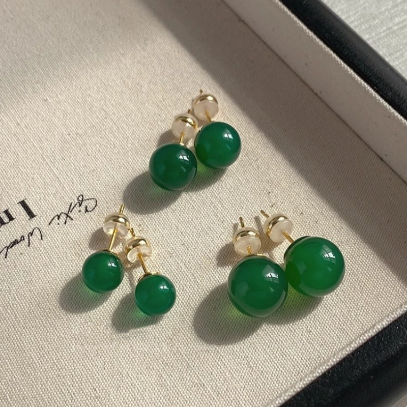 S925银针韩版耳钉简约气质小众个性珍珠耳环女高级感轻奢耳饰批发详情14