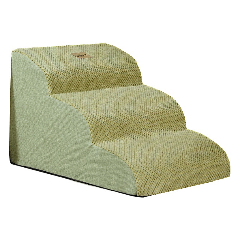 Escaleras para perros transfronterizas, escaleras para perros domésticos para mascotas, escaleras para perros pequeños y medianos, escaleras para perros Teddy Corgi, extraíbles y lavables