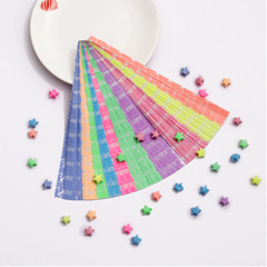 Summer Night Light Origami Star Strip Art Creative DIY Paper Star Lucky Star Wish Paper Manufacturer Wholesale