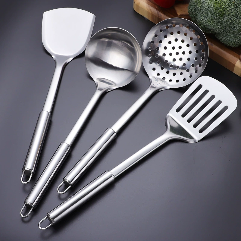 Kitchenware stainless steel, set, shovel, spoon, full set, 4 piece set
