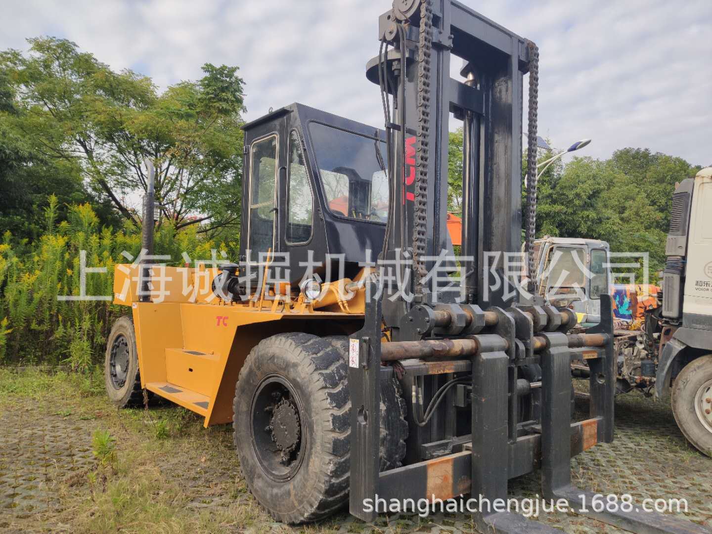 转让二手TCM20吨叉车 柴油叉车