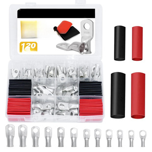 �羳؛Դ120 PCS���ü�늾��Ӿ�Ƭ����s���b 60Pcs, AWG 8 6 4 2