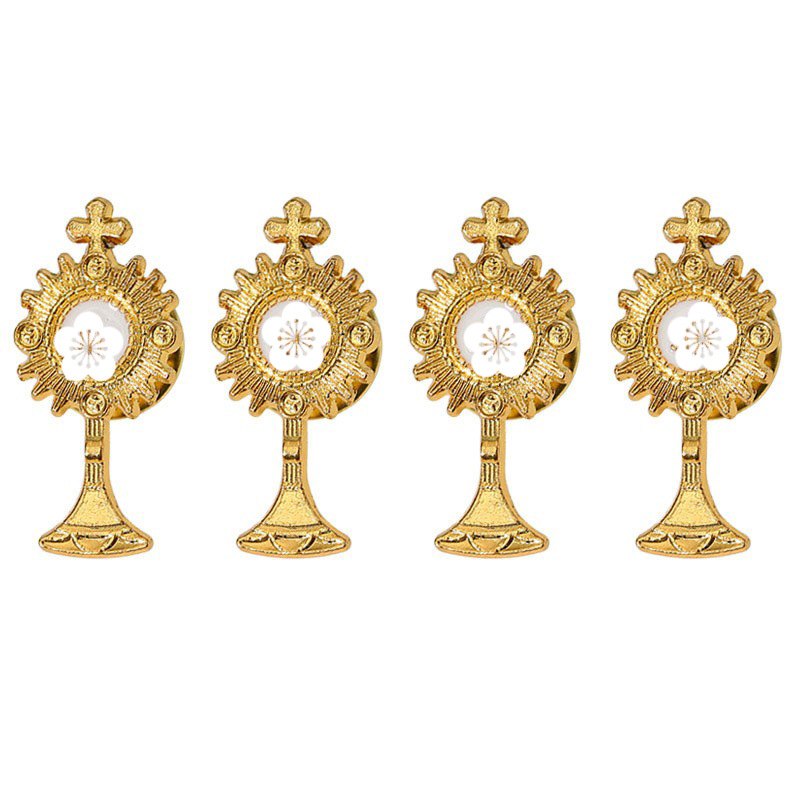 Aleación transfronteriza JHS Holy Grail Light broche de oro accesorios de aleación broche de decoración de ropa