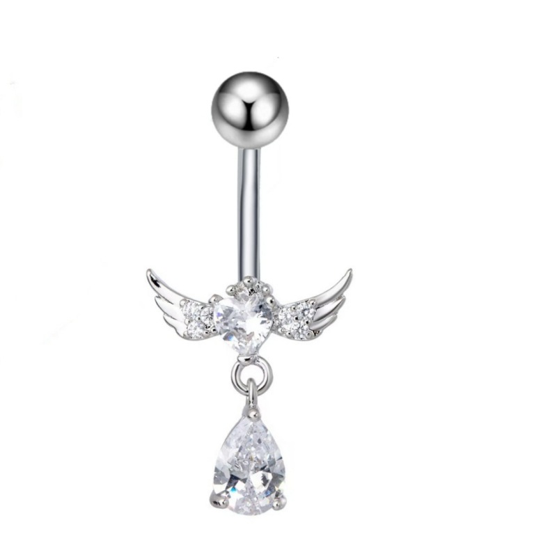 Labret piercing jewelry detail image