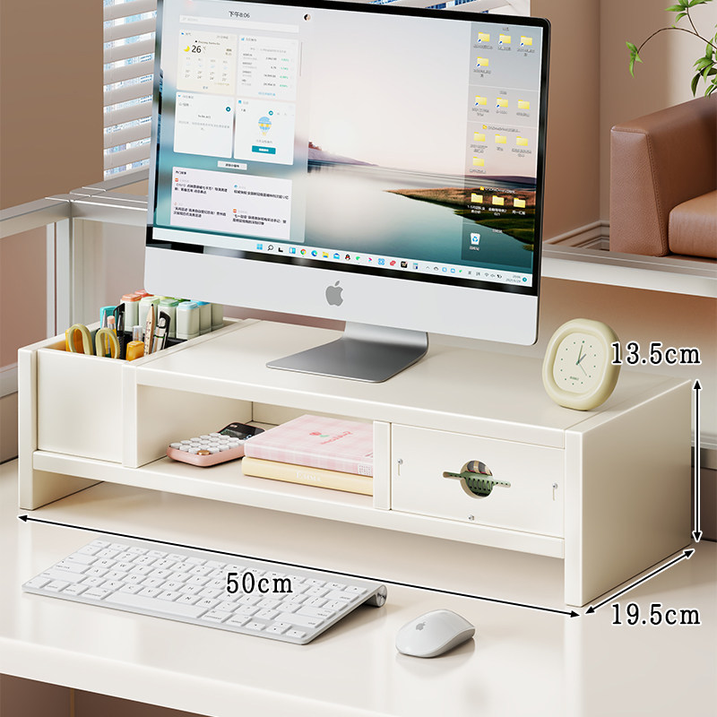 Soporte Elevador para Monitor de Escritorio