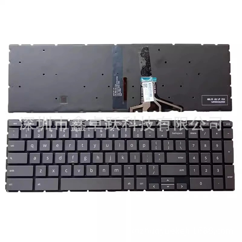 Us Applicable for Hp Chromebook 15-De Google Laptop Backlit Keyboard