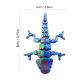 Cross-border 3D printing chameleon laser joint movable model gradient model explosion hand toy gift