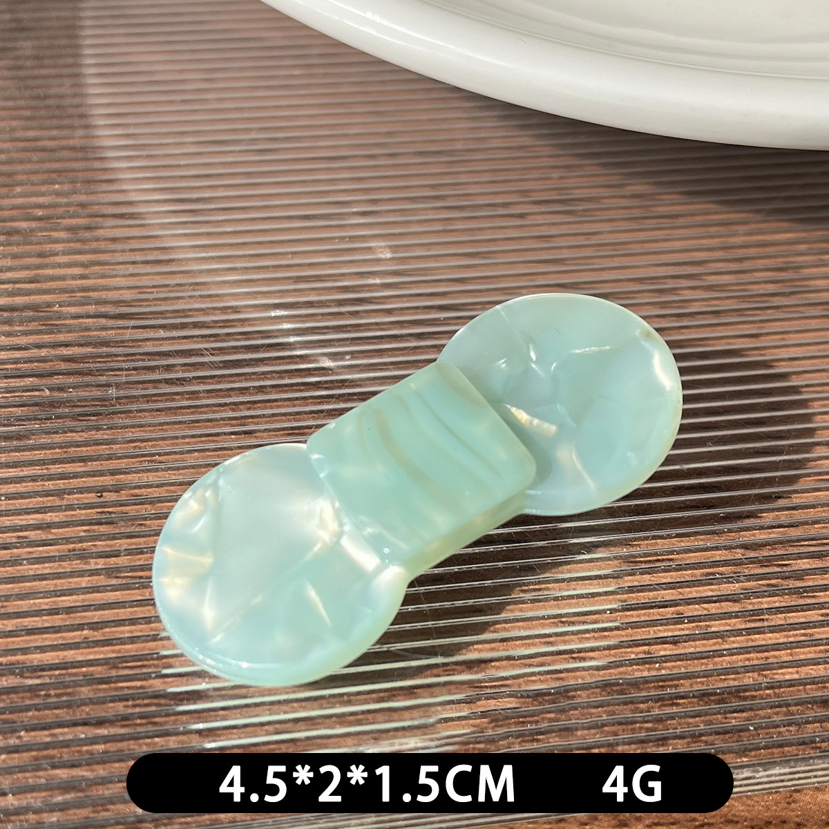 Aitong joyería dulce arco de mariposa joven clips de cabello de ácido acético refinado coreano nuevo clips de cabello rotos clips de cabello lateral