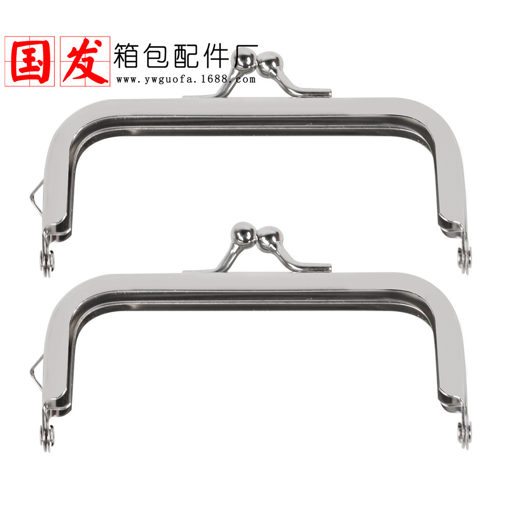 In stock: 8.5cm cuadrado Bu-坑 bisagra sin agujero sin agujero calidad barata piezas de cuero básicas accesorios de bolso