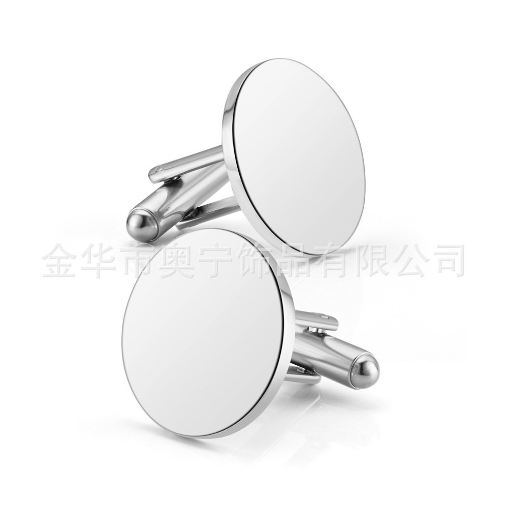 Suministro directo de fábrica de acero de titanio gemelos redondos gemelos de metal francés