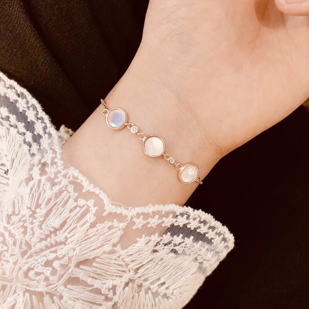 Pulsera de dibujo de Fritillaria para mujer, estilo japonés y coreano, estudiante de personalidad simple, regalo de novia Mori