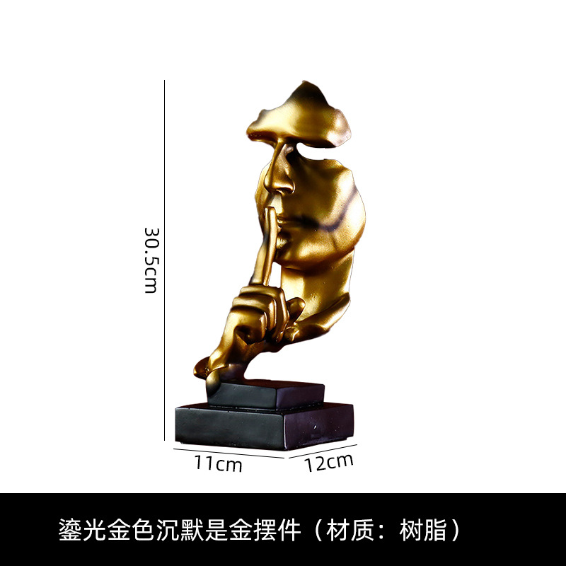 リビングルームの置物は軽くて豪華で高級な雰囲気のお酒棚の装飾品です。