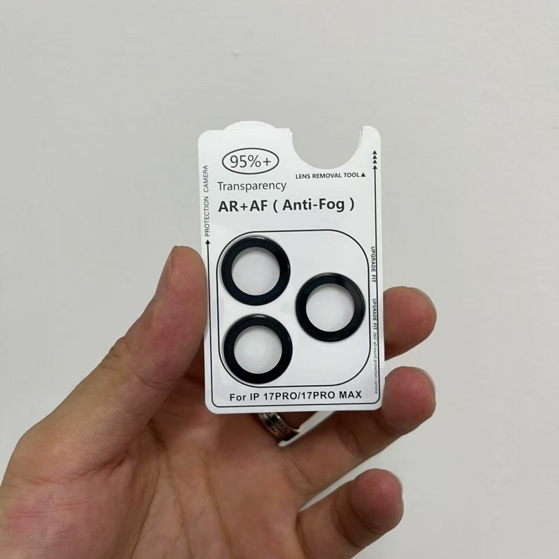 Apple 17promax 模造オリジナルポジショニングレンズフィルム ar 反射防止フィルム iphone16 携帯電話レンズ保護フィルムに適しています。|undefined