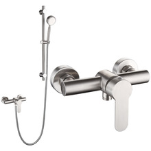 304不锈钢淋浴水龙头浴室花洒淋浴管上水冷热淋浴龙头增压