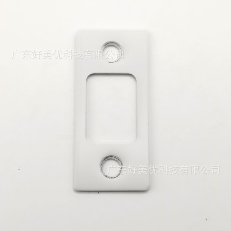 Placa de bloqueo de madera pieza de guía de perno de la puerta bloque de bloqueo cuerpo hebilla pieza perno hebilla caja hardware en stock accesorios al por mayor