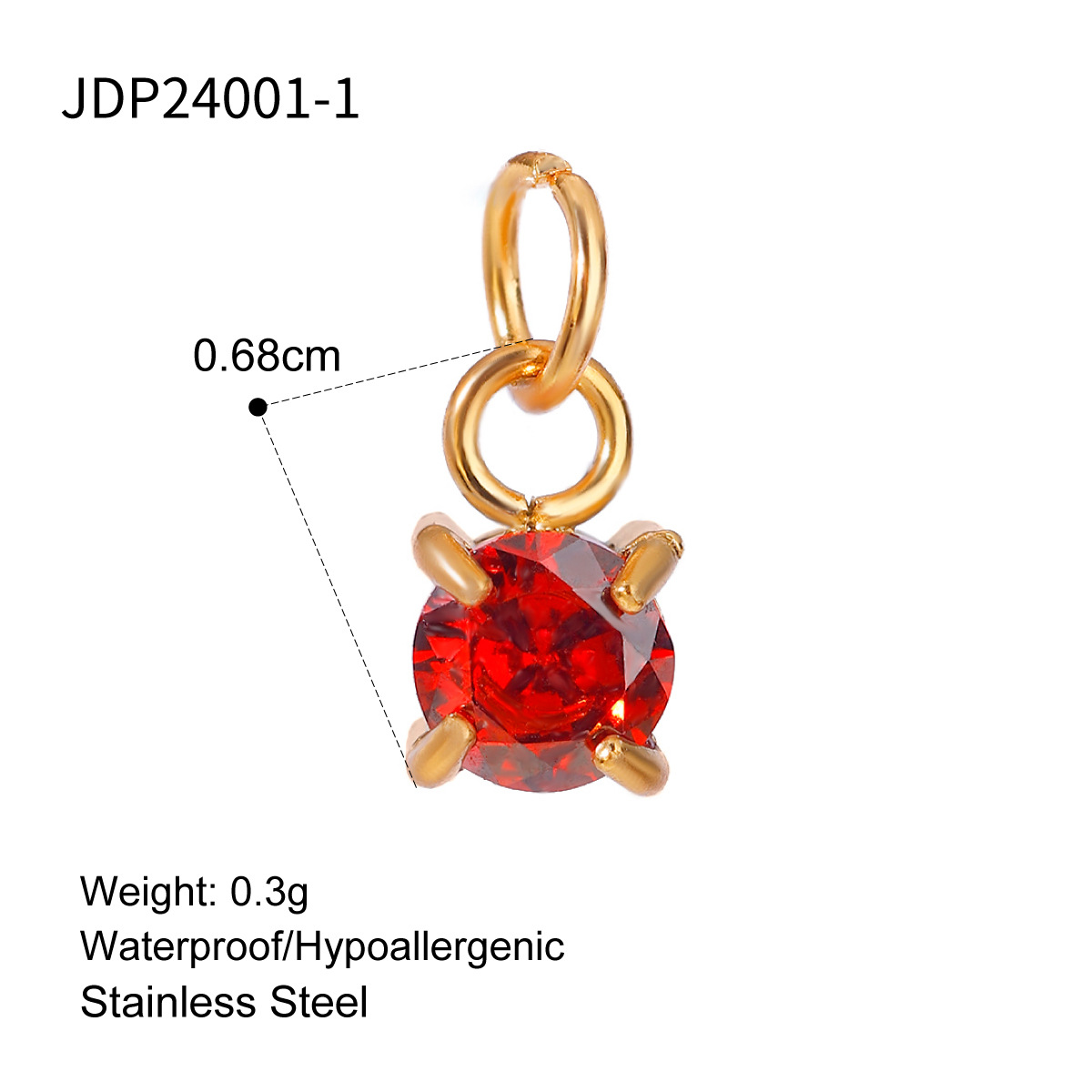 Europa y los Estados Unidos transfronterizos inswind moda exquisita 18k oro acero inoxidable diciembre joyería accesorios joyería al por mayor image 18