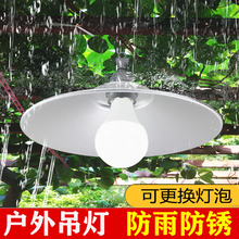 led户外灯防水照明路灯庭院葡萄架屋檐露天室外防雨吊灯灯罩外壳