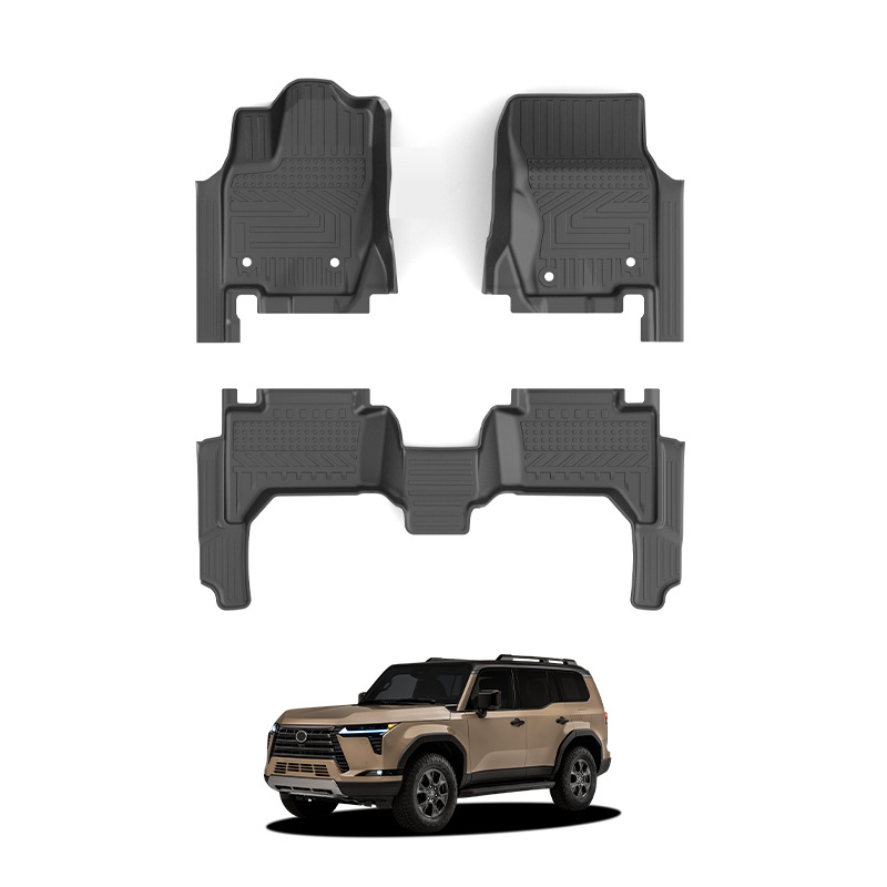 Adecuado para alfombrillas impermeables para automóviles Lexus, alfombrillas especiales de TPE 5D Lexus Gx550 Floor Mats