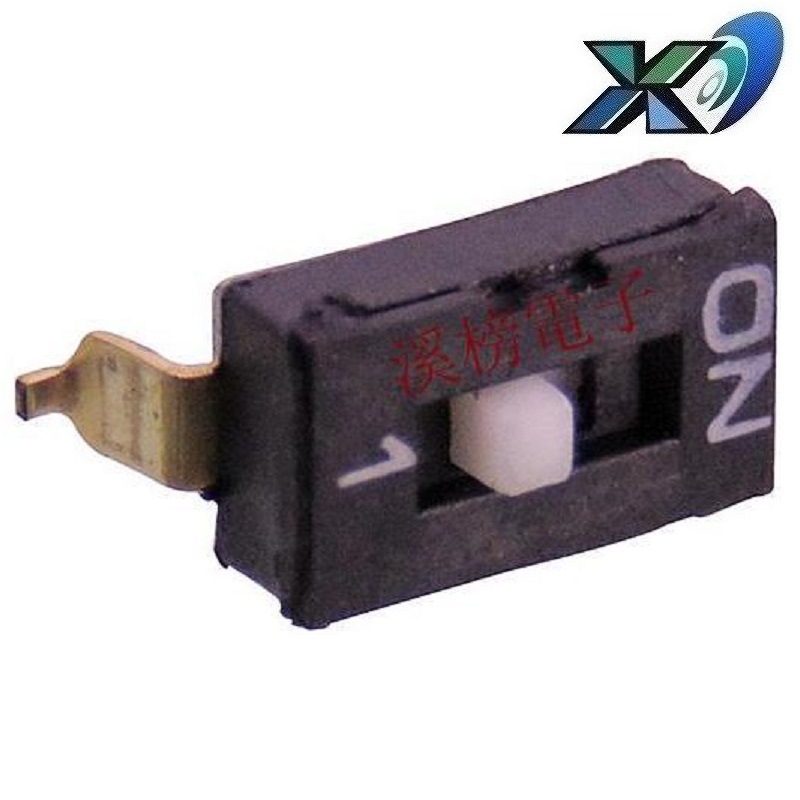 贴片拨动开关1档1位  迷你贴片拨码开关1位1档  迷你指拨开关1位